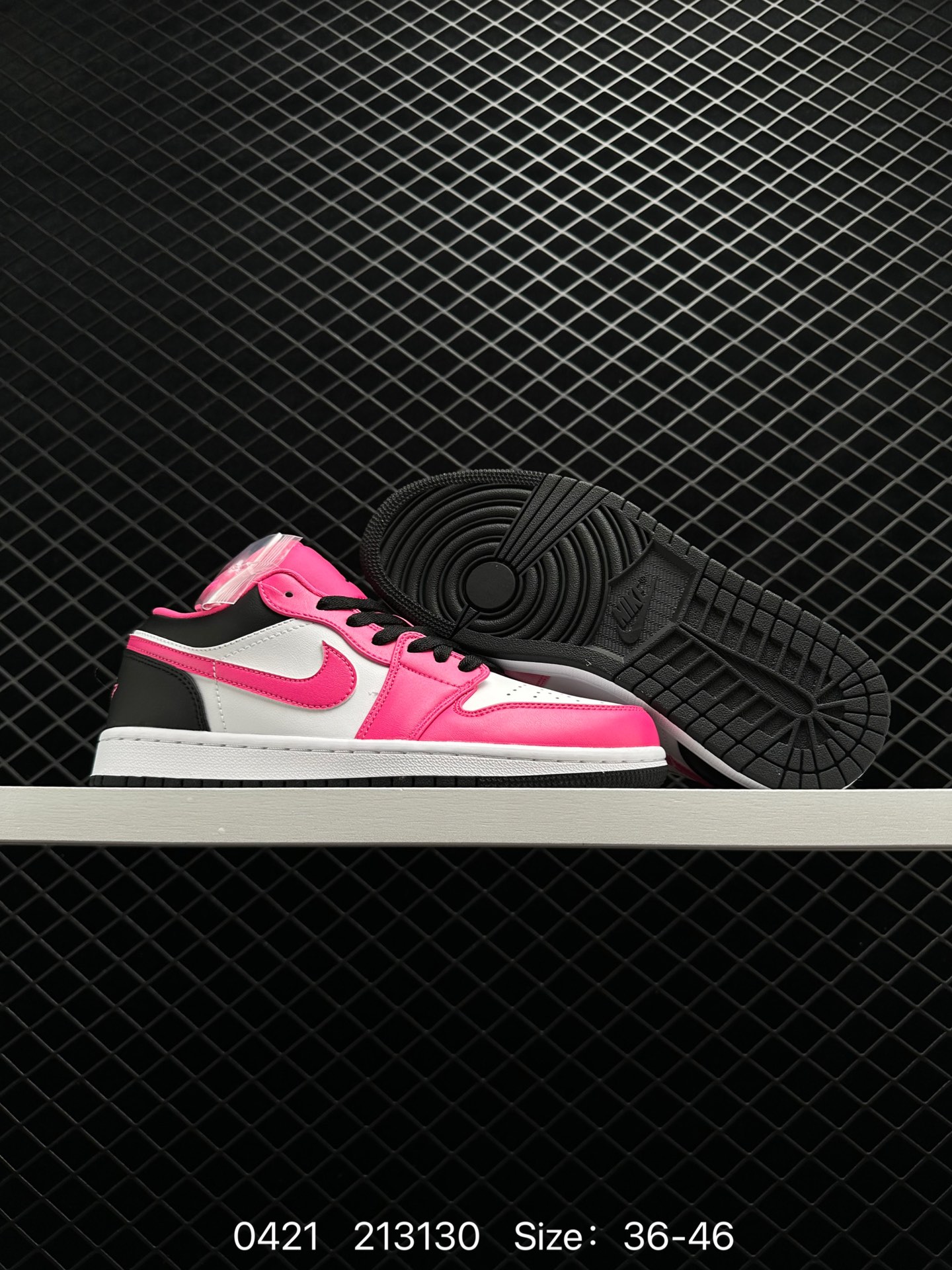 Air Jordan 1 Low Fierce Pink